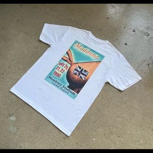 90’s Vintage Style Madonna Blond Ambition Tour Band T Shirt